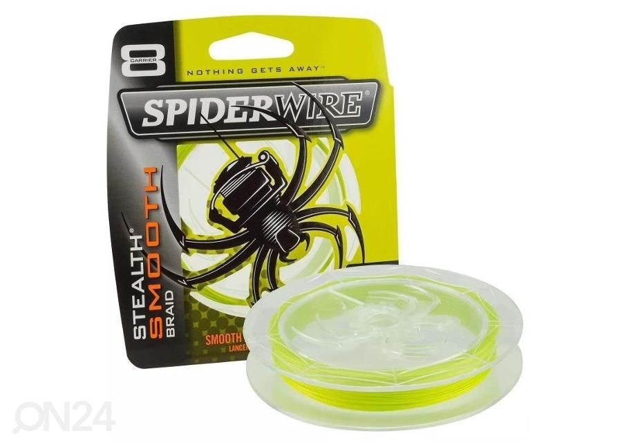 Леска SpirderWire stealth 8 желтая 0,19 мм 150 м увеличить