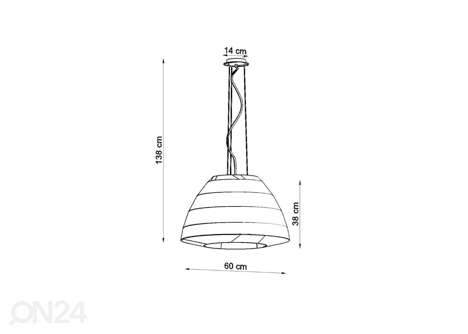 Люстра Bella 60 увеличить размеры