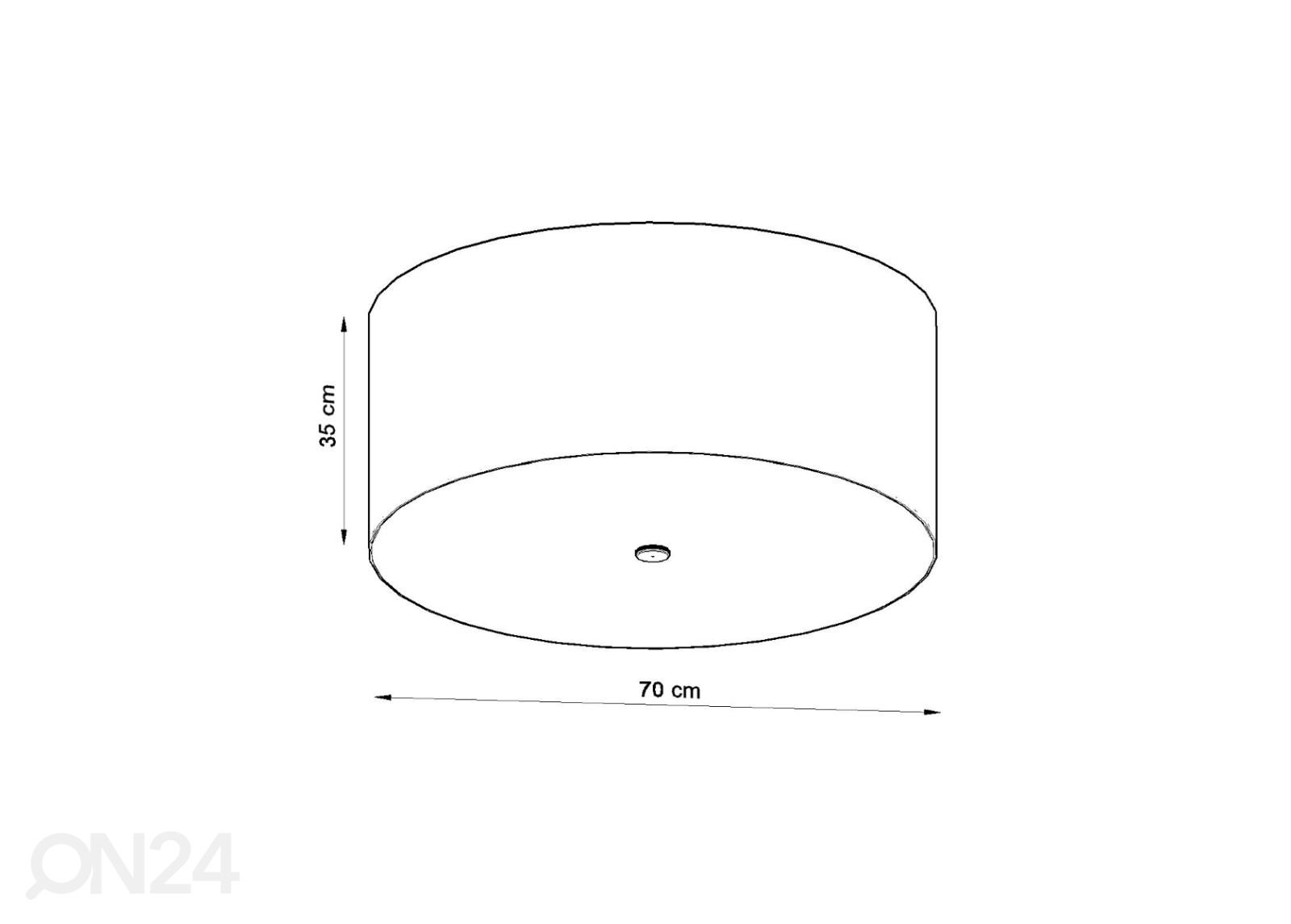 Люстра Otto 70, черная увеличить размеры