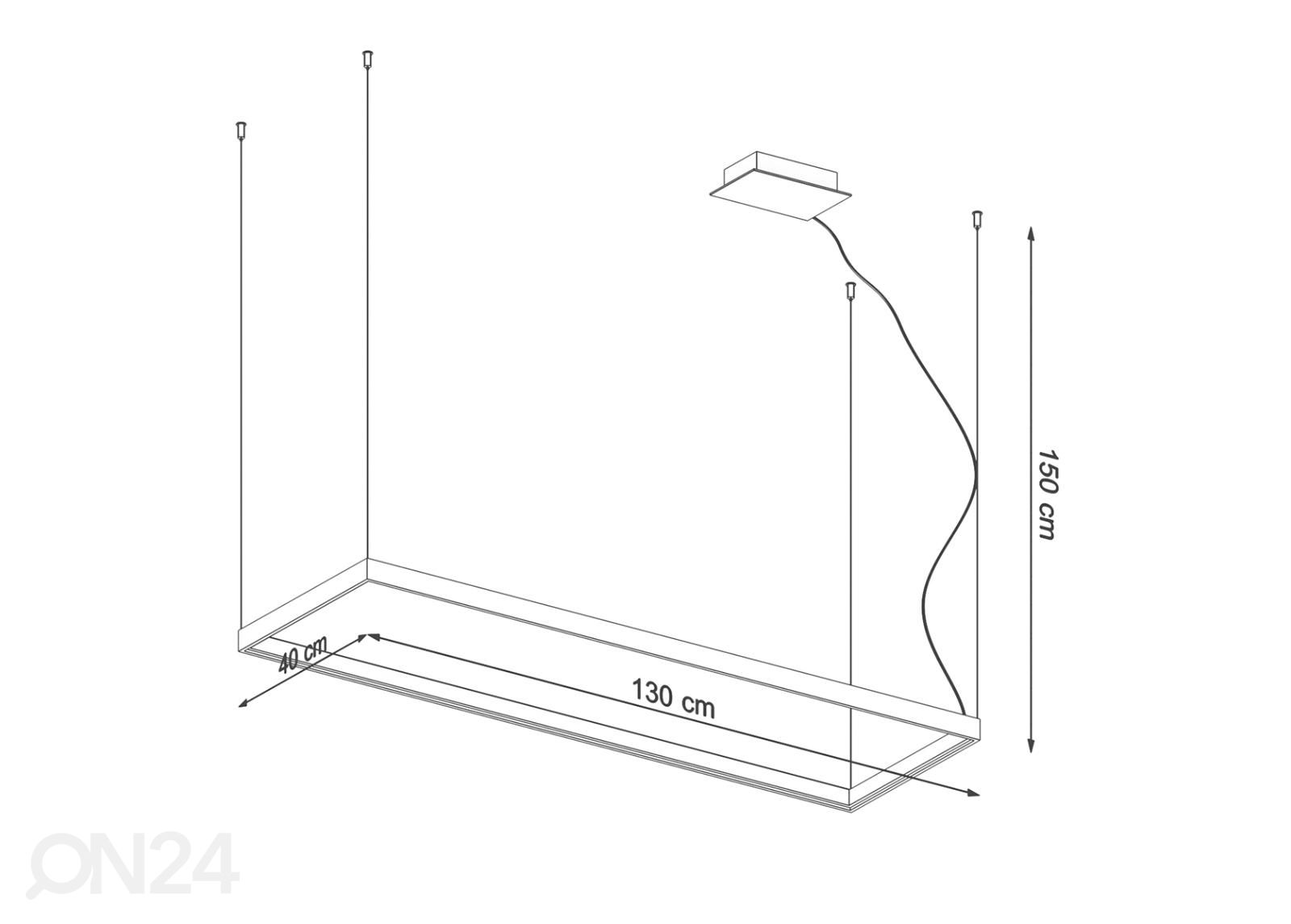 Люстра Tuula L 3000K увеличить размеры