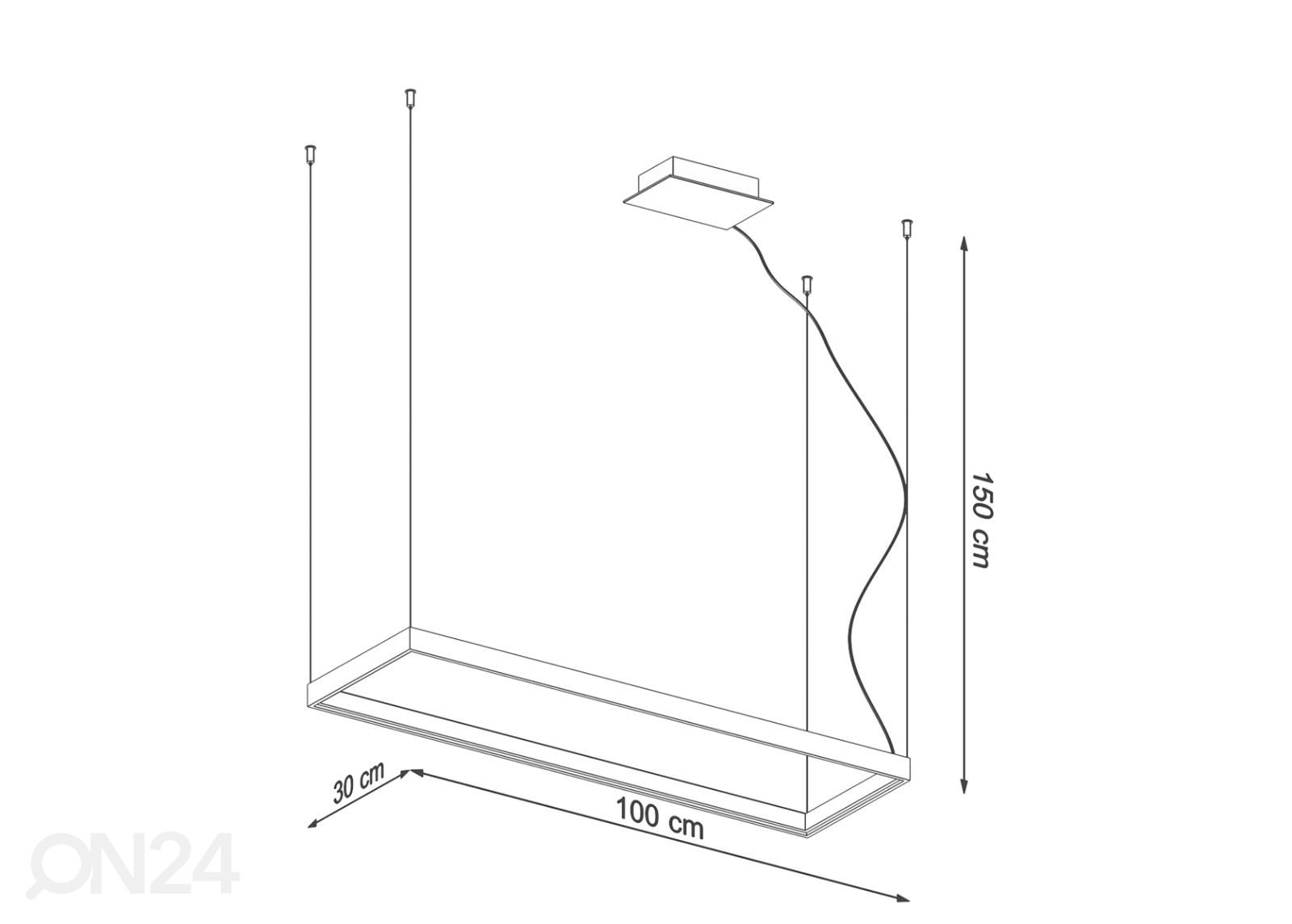 Люстра Tuula M 4000K увеличить размеры