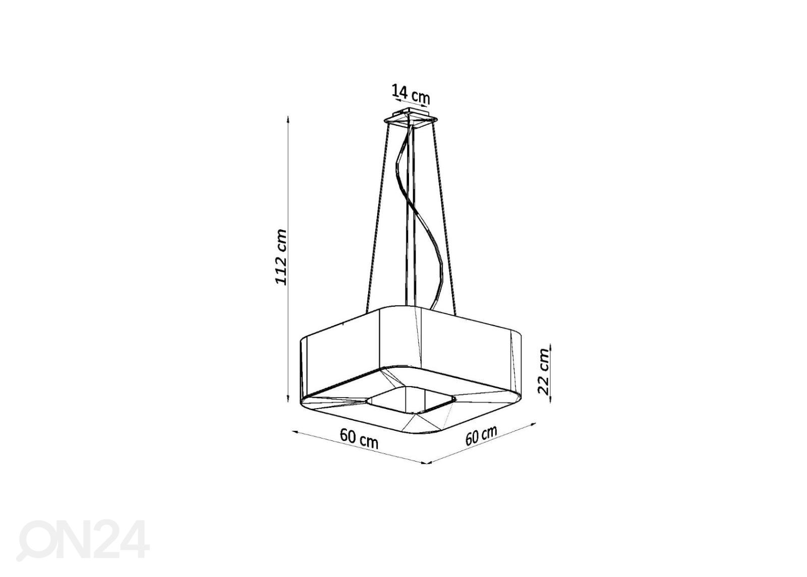 Люстра Urano 60 увеличить размеры