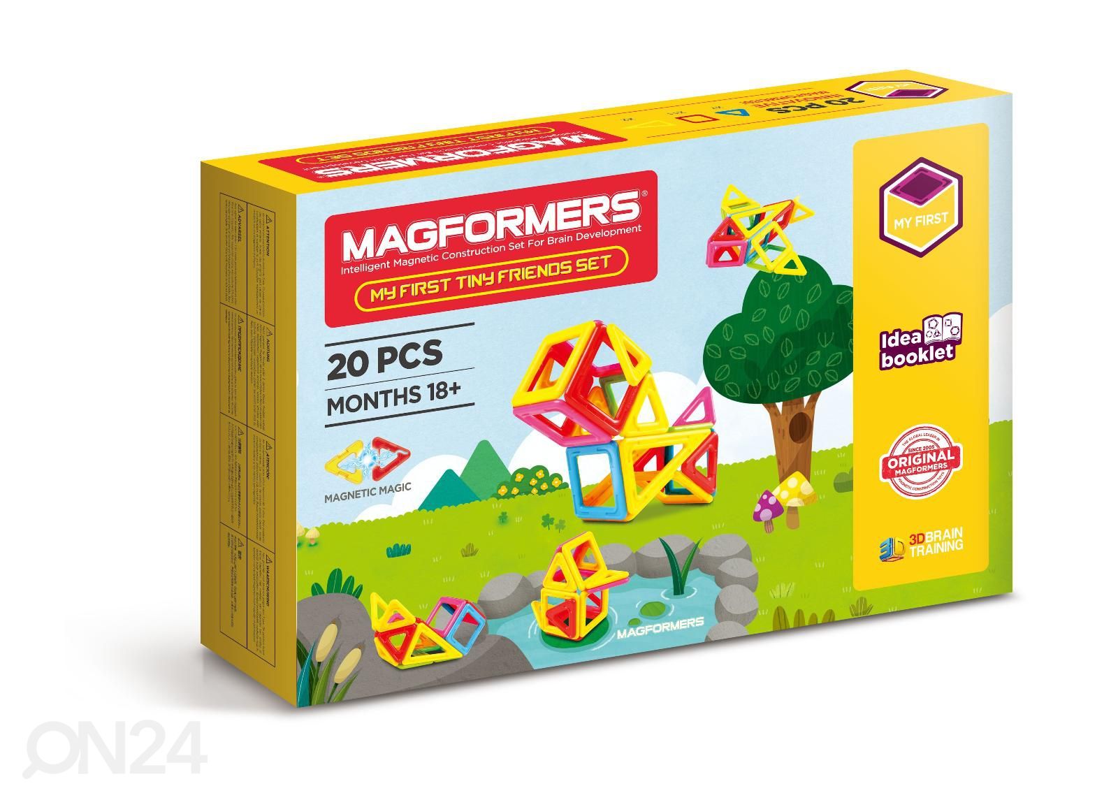 Магнитный конструктор Magformers Мой первый маленький друг, 20 деталей увеличить