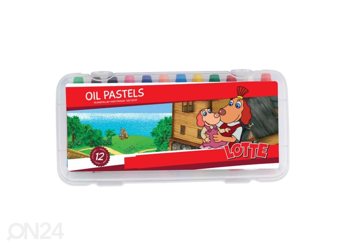 Масляные пастели Lotte, 12 цветов увеличить