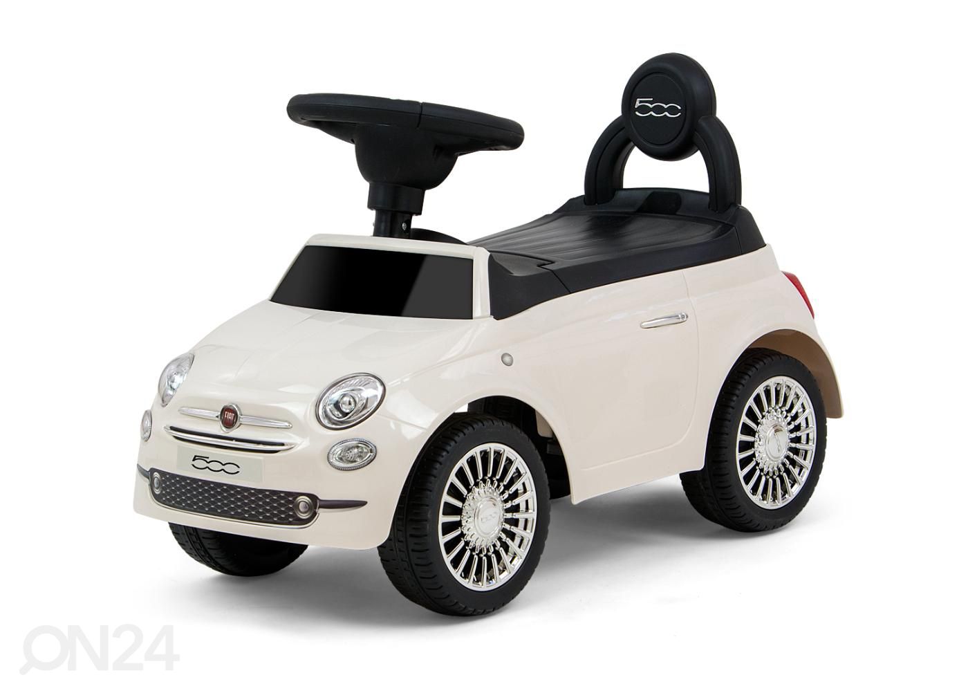 Машинка-каталка Fiat 500, белая увеличить