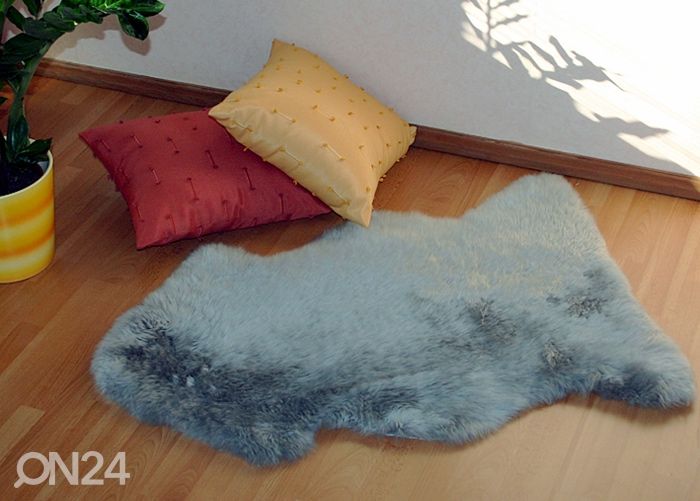 Мерино ковёр из шкуры серый 60x90 см увеличить