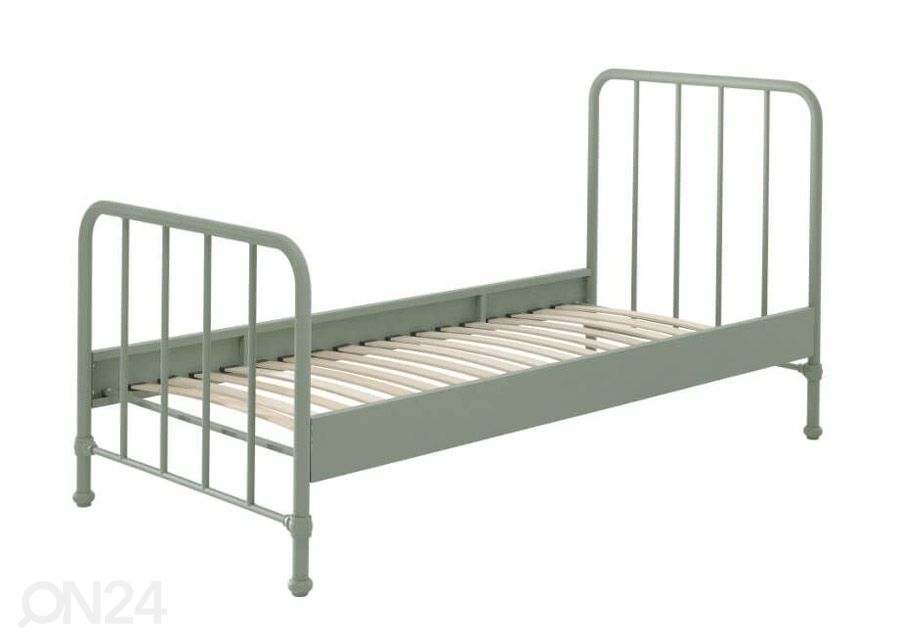 Металлическая кровать Bronxx 90x200 cm, оливковый увеличить