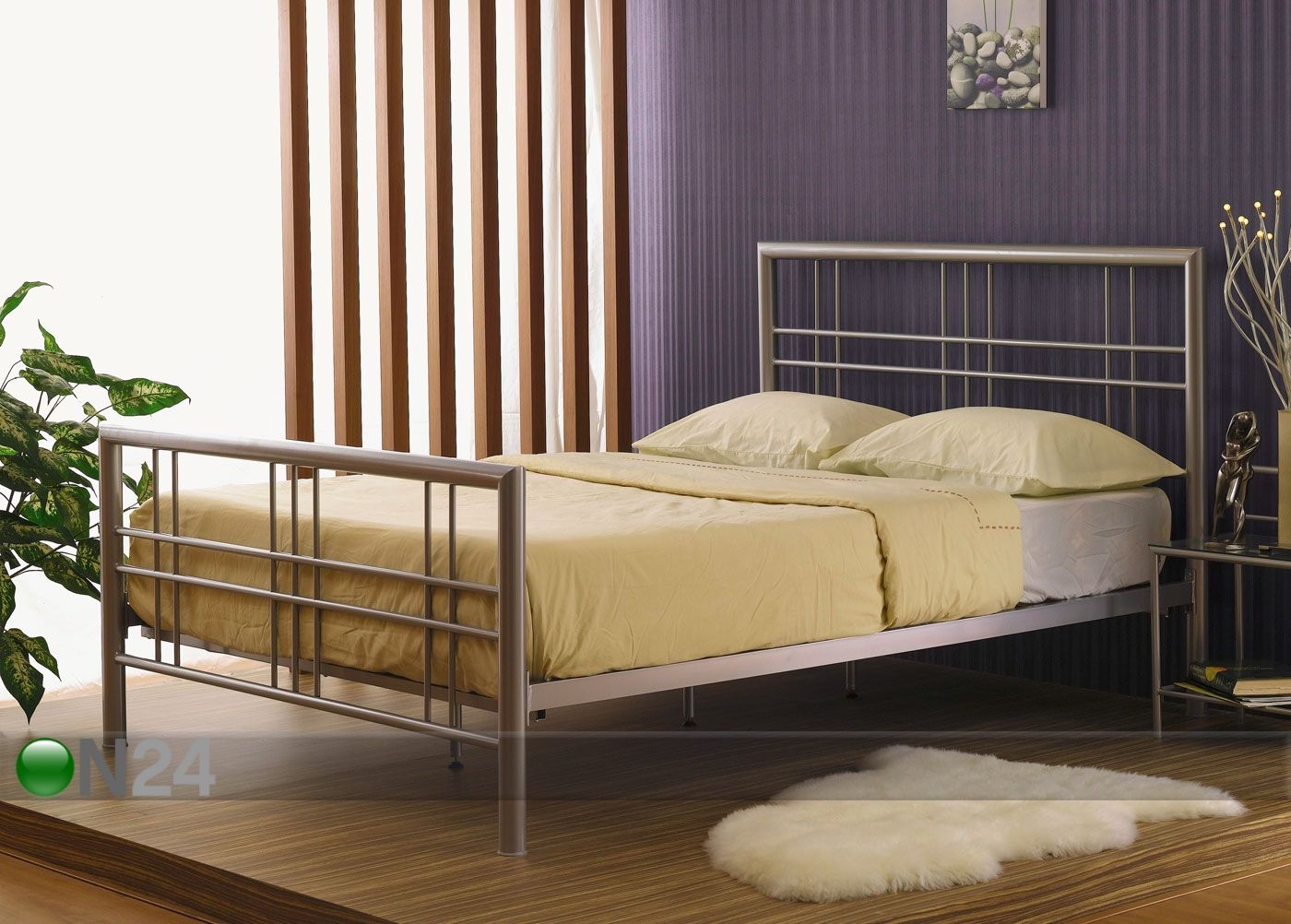 Металлическая кровать Paxos 140x200 см увеличить