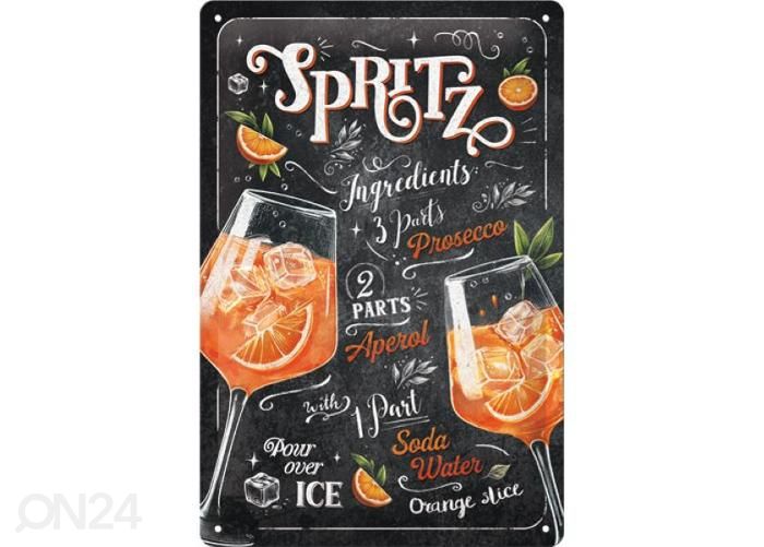 Металлический постер 20x30 см / Aperol Spritz увеличить