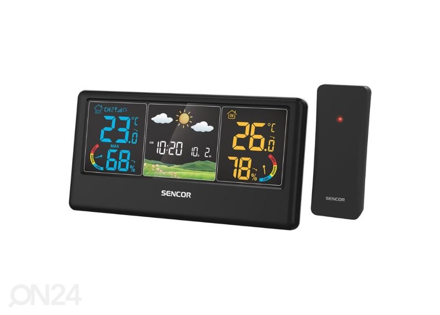 Метеостанция Sencor SWS4100B, черный увеличить