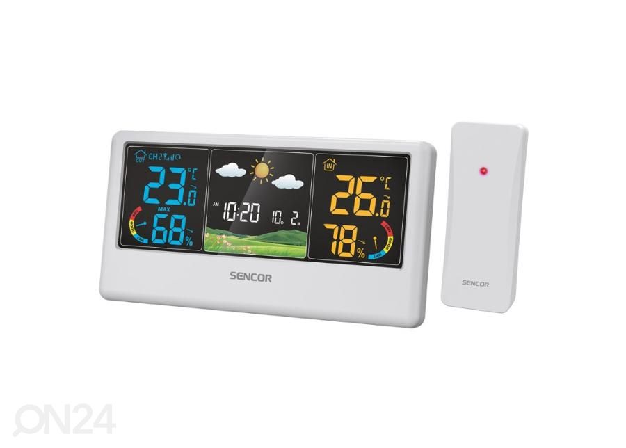 Метеостанция Sencor SWS4100W, белый увеличить