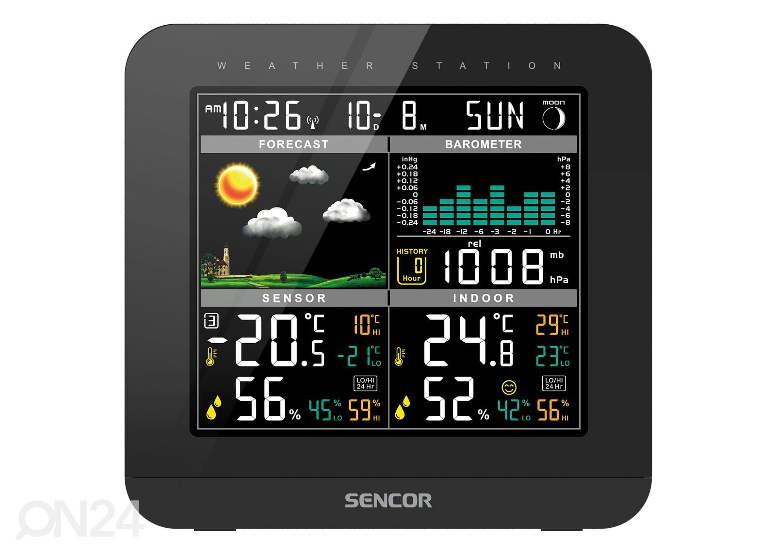 Метеостанция Sencor SWS5800 увеличить