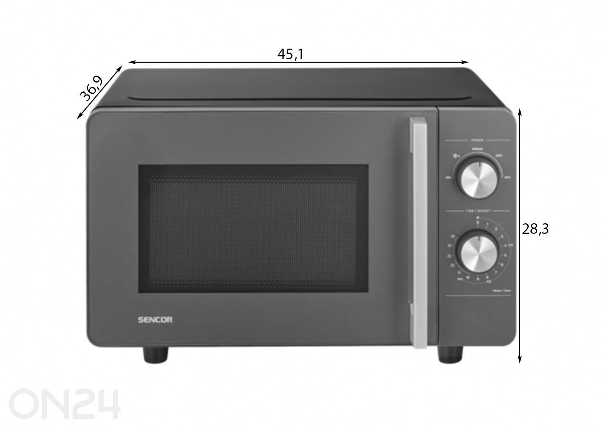 Микроволновая печь Sencor SMW7020BK увеличить размеры
