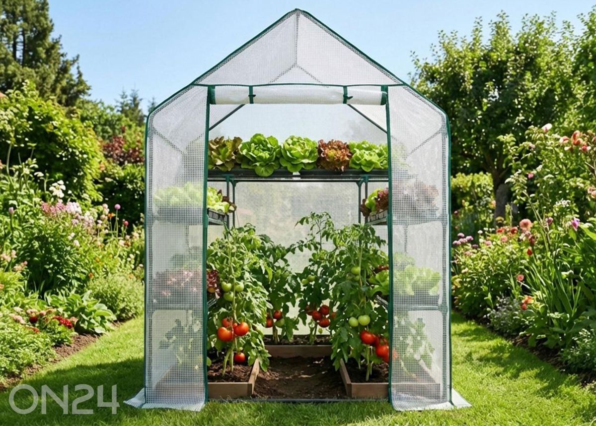 Мини-теплица 73x143 см увеличить