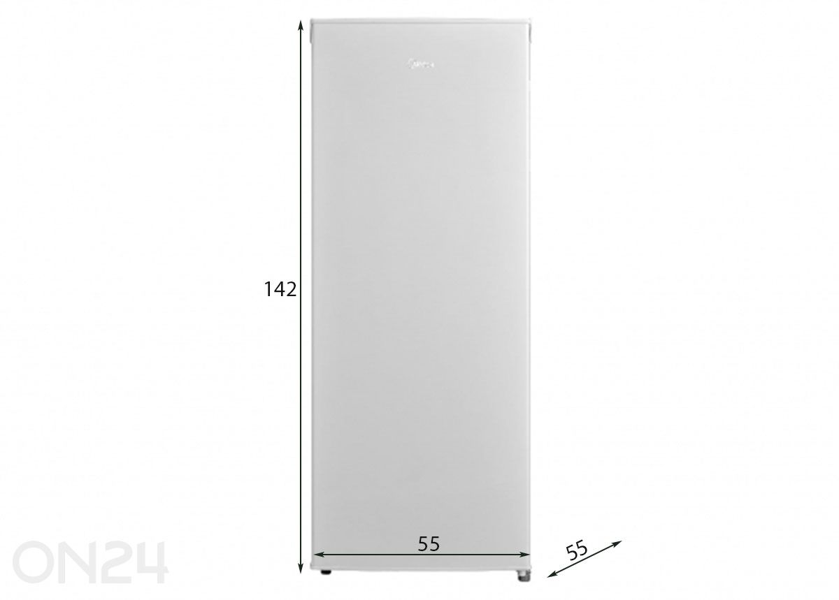 Морозильная камера Midea MDRU229FZE01, белая увеличить размеры