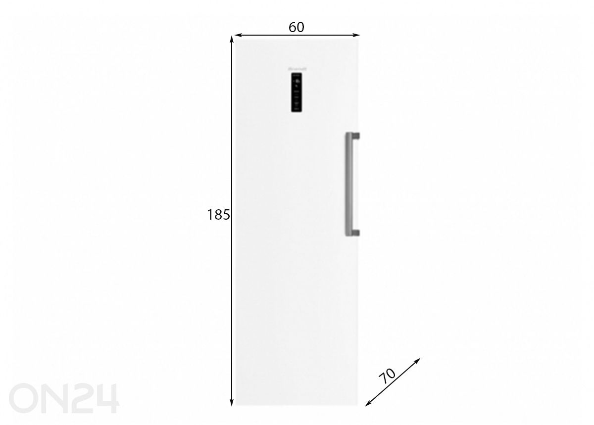 Морозильник Brandt BFU8620NW увеличить размеры