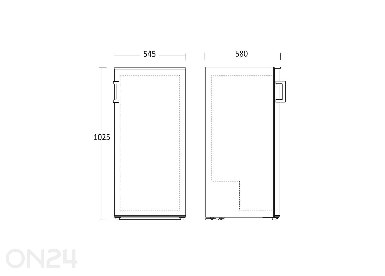 Морозильник Scandomestic FRF99WE увеличить размеры