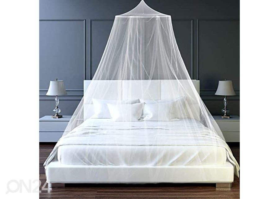 Москитная сетка для кровати 12,5х2,5 м, белая увеличить