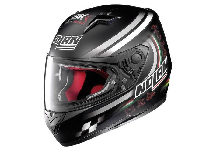 Мотоциклетный шлем Nolan N64 SBK 89 Flat чёрный увеличить