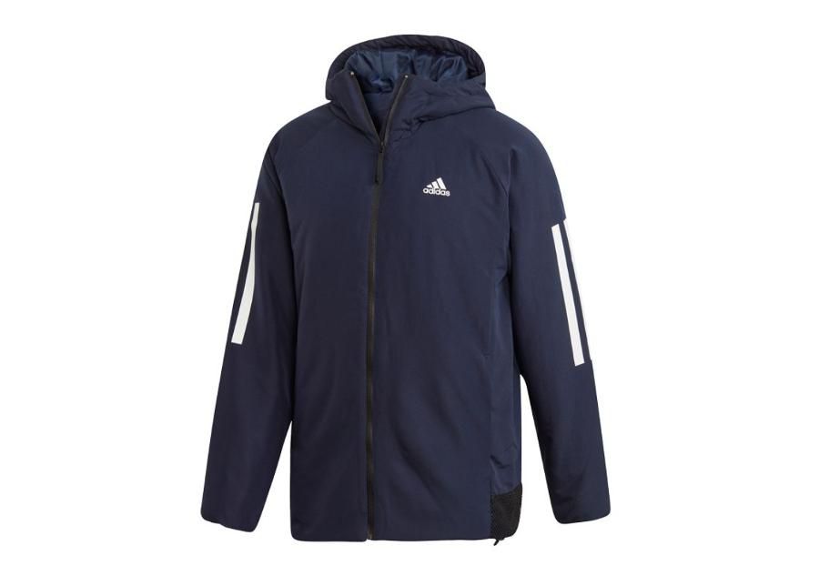 Мужская ветровка adidas BTS 3S Hooded Insulated M DZ1408 увеличить