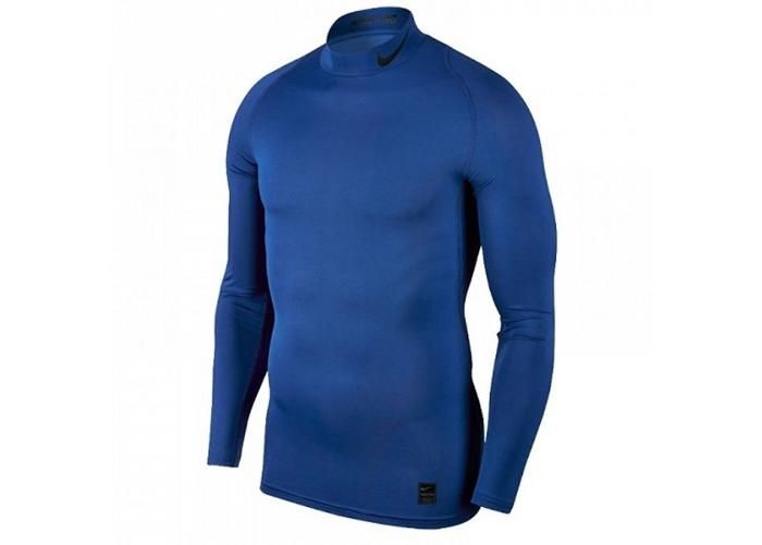 Мужская компрессионная рубашка Nike M NP TOP LS Comp MOCK M 838079-480 увеличить