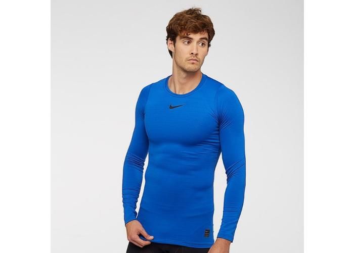 Мужская компрессионная рубашка Nike M NP WM Top LS Comp M 838044-480 увеличить
