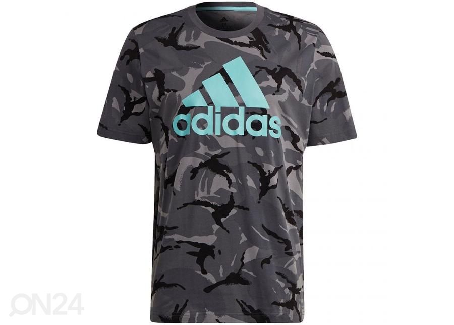 Мужская повседневная рубашка Adidas Essentials Camouflage увеличить