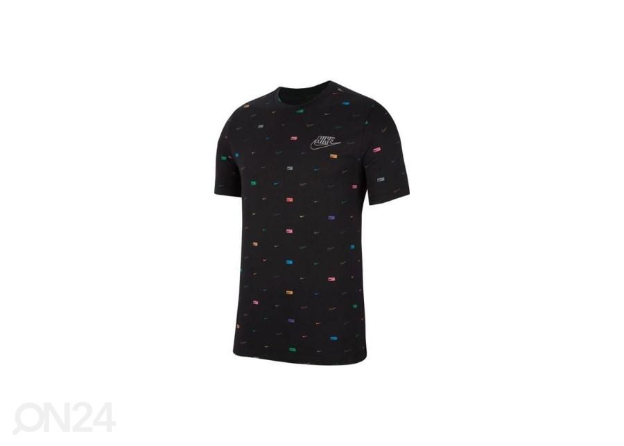 Мужская повседневная футболка Nike NSW SS Tee Multi Color Aop M CW0477-010 увеличить