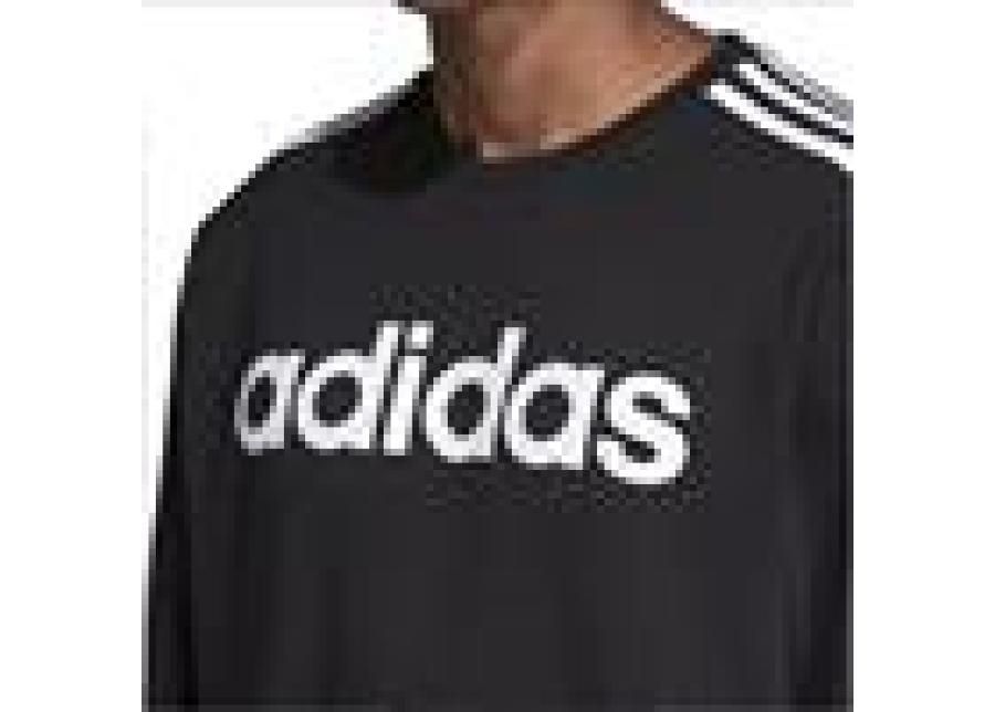 Мужская толстовка adidas Essentials 3S Crew FL M DQ3084 увеличить