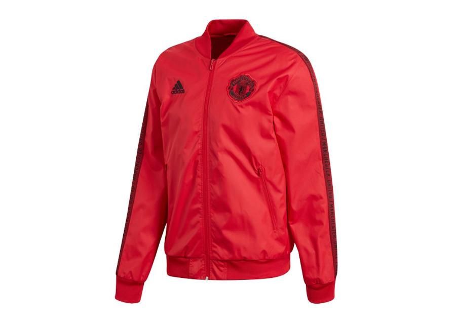 Мужская толстовка adidas MUFC Anthem Jacket M DX9077 увеличить
