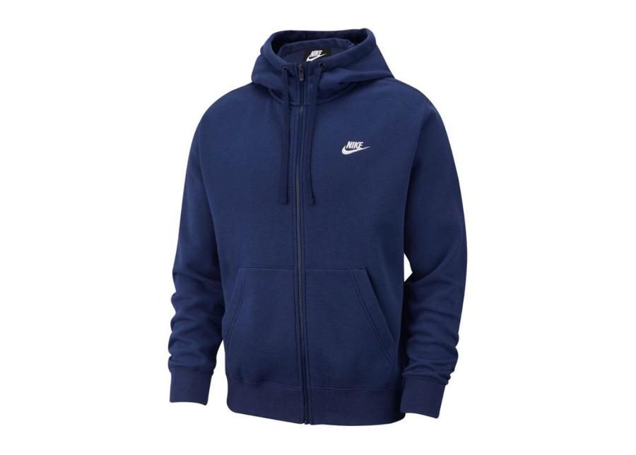 Мужская толстовка Nike NSW Club Hoodie FZ M BV2645-410 увеличить