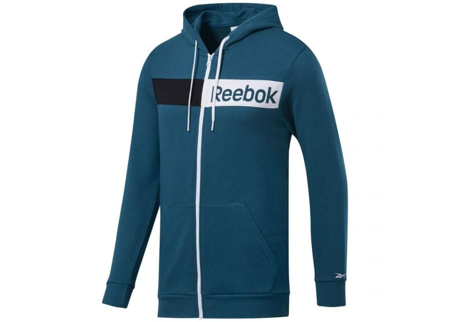 Мужская толстовка Reebok Logo FZ H M FJ4696 увеличить