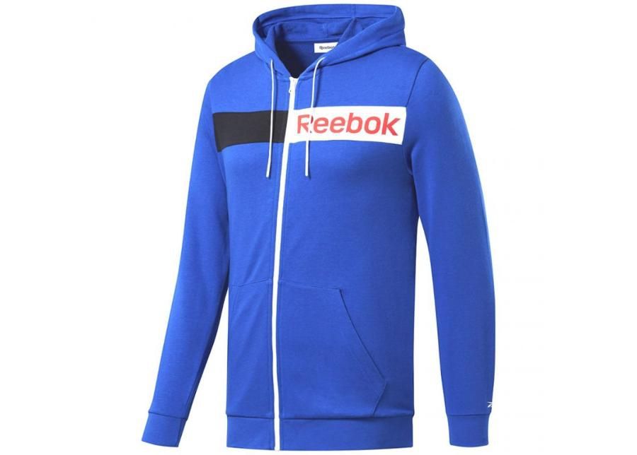 Мужская толстовка Reebok Logo FZ H M FK6117 увеличить