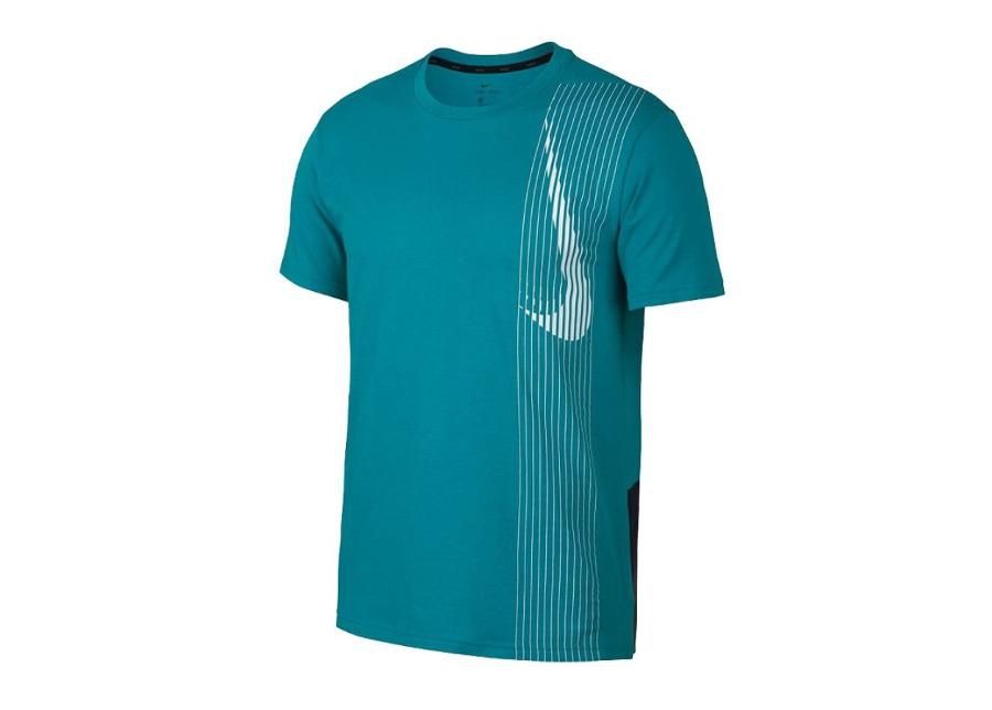 Мужская тренировочная футболка Nike Dry Top SS LV M AQ0443-366 увеличить