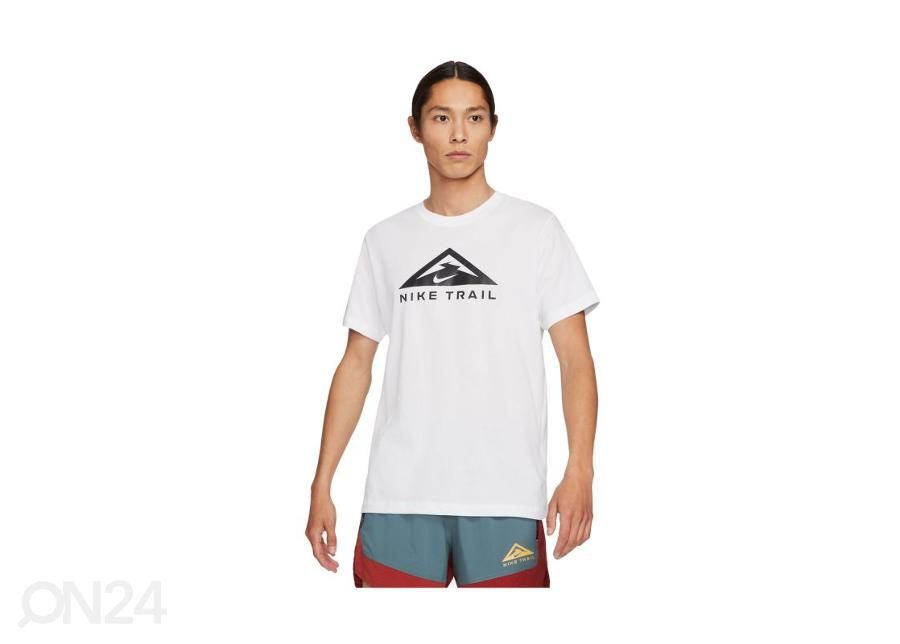 Мужская футболка для тренировок Nike Trail Running увеличить