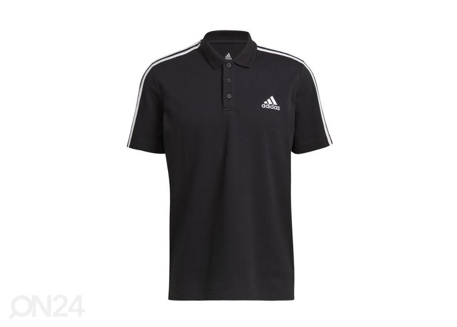 Мужская футболка Adidas Essentials 3-Stripes Pique увеличить