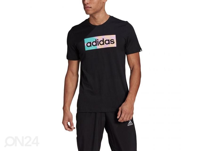 Мужская футболка Adidas Hazy Dreams Box Logo Tee увеличить