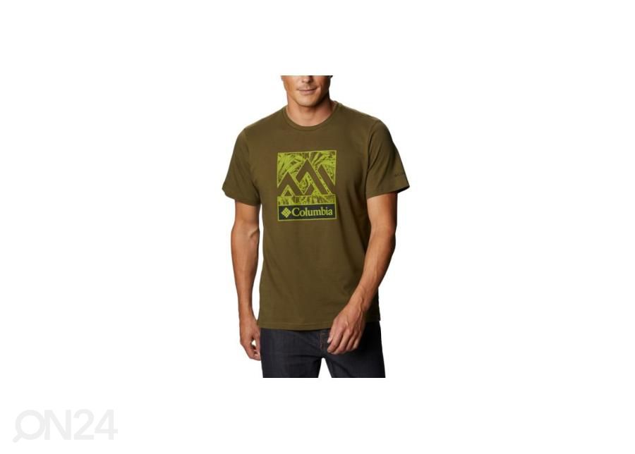 Мужская футболка Columbia M Rapid Ridge Graphic Tee M увеличить