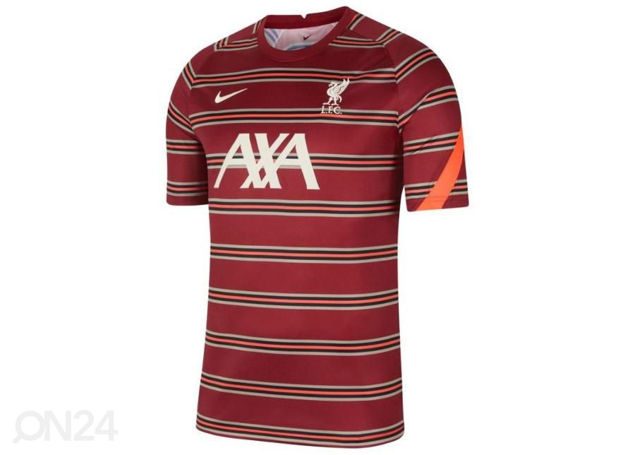 Мужская футбольная рубашка Nike Liverpool FC Pre-Match увеличить