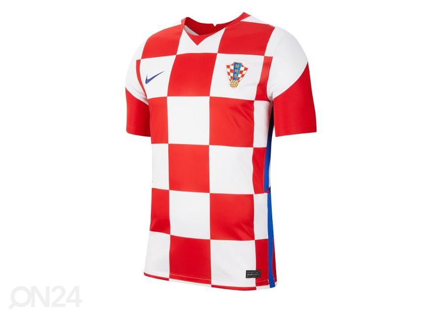 Мужская футбольная футболка Nike Croatia Breathe Stadium Home 20-21 M увеличить