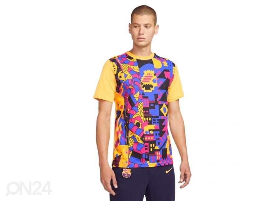 Мужская футбольная футболка Nike Fcb Voice Dist Rising Tee увеличить