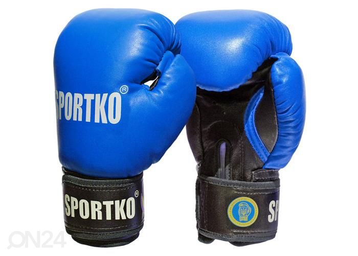 Мужские боксерские перчатки SportKO PK1 размер L 12oz увеличить