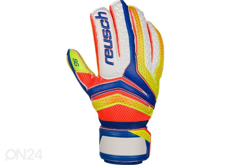 Мужские вратарские перчатки Reusch Serathor SG Extra 37 70 835 484 увеличить