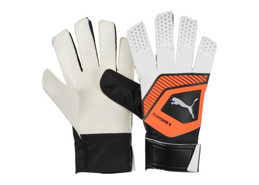 Мужские перчатки для вратаря Puma One Grip 4 Puma White-Shoc 041476 01 увеличить