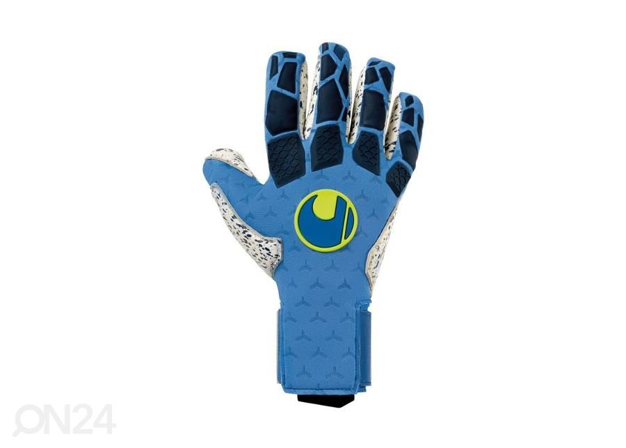 Мужские футбольные вратарские перчатки Uhlsport Hyperact Supergrip + Finger Surround увеличить