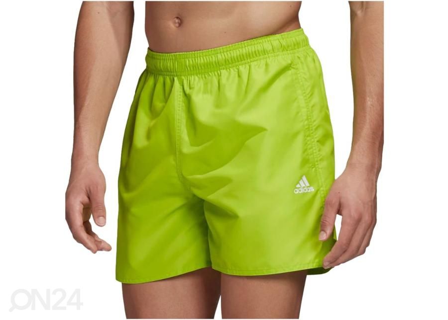 Мужские шорты для плавания Adidas CLX Solid Swim Short увеличить