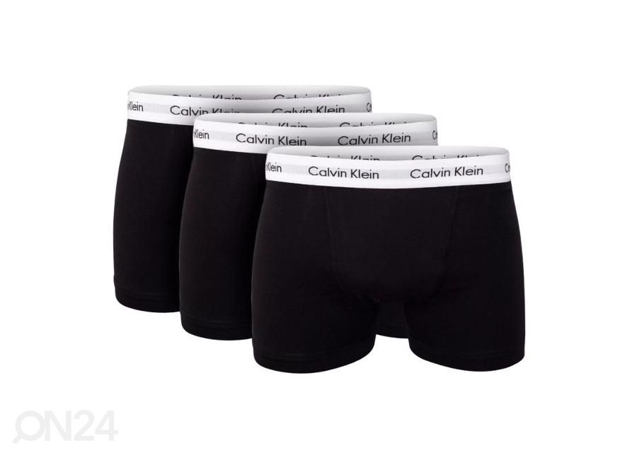 Мужское нижнее белье Calvin Klein Low Ride Trunk 3-пары U2664G-001 увеличить