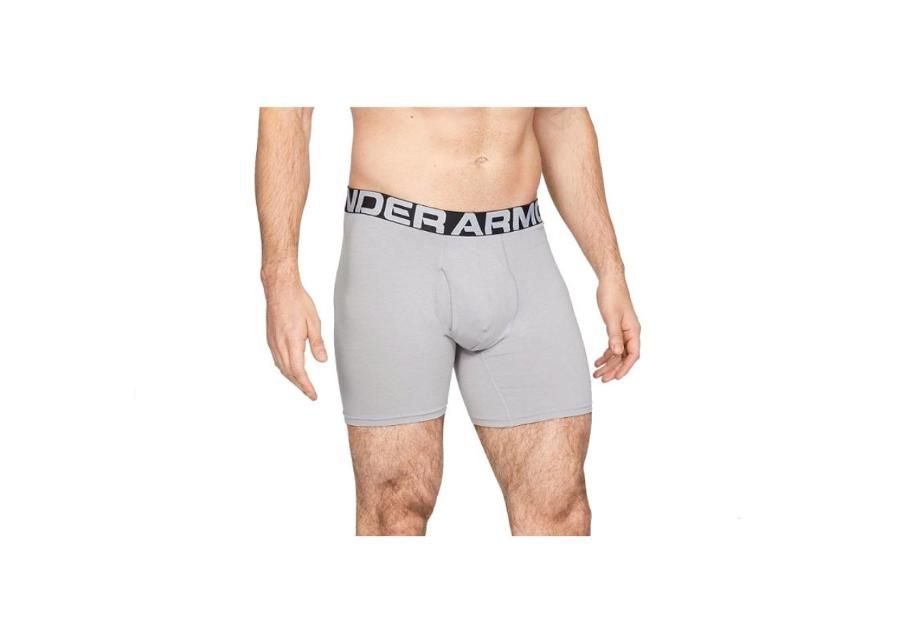 Мужское нижнее белье Under Armour Charged Cotton 6 Boxerjock 3-пары M 1327426-012 увеличить