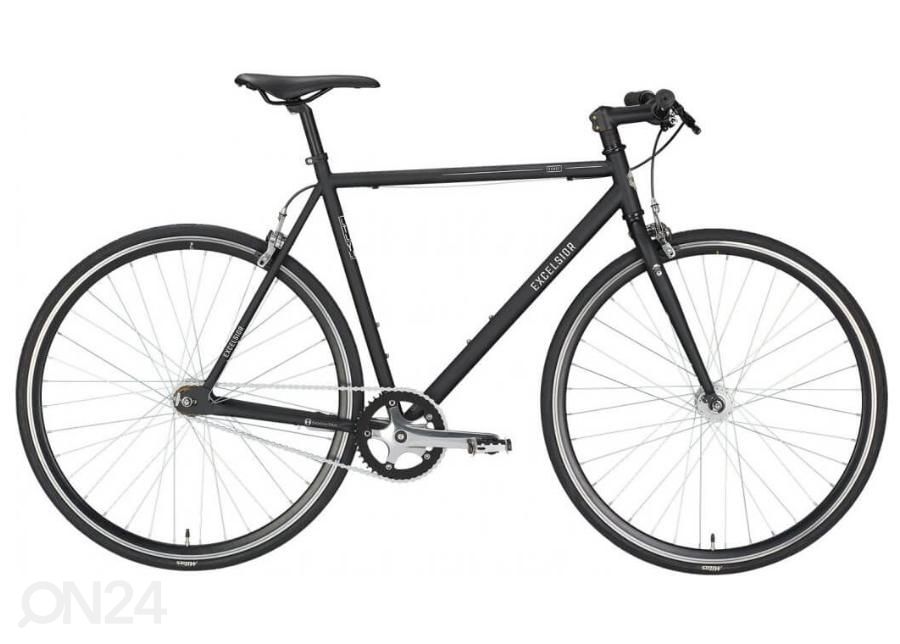 Мужской велосипед 28 дюймов Fixie Excelsior Dandy черный увеличить