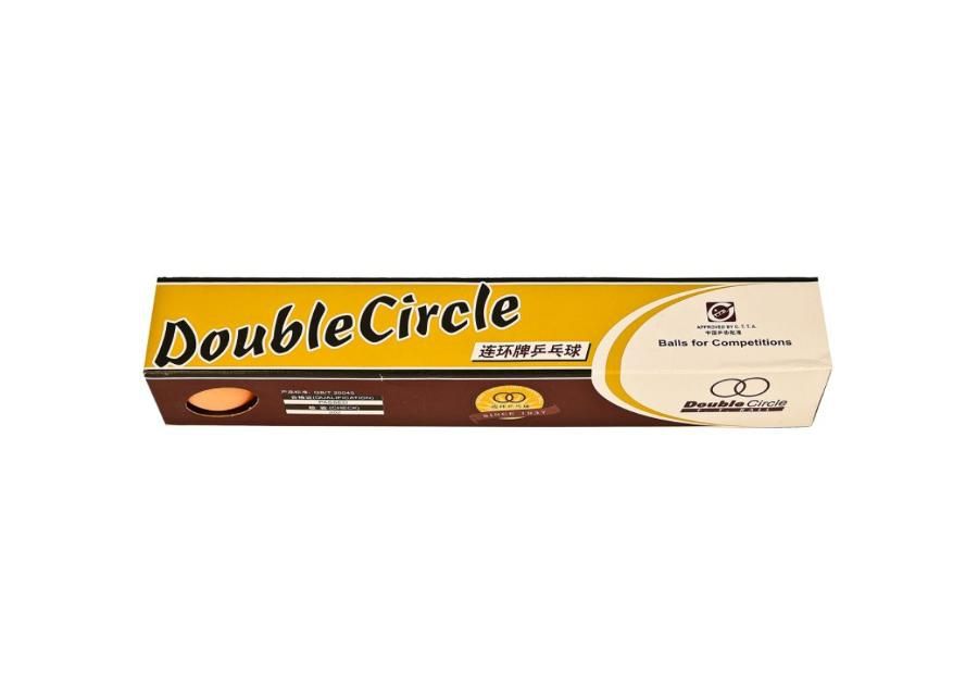 Мячики для настольного тенниса Double Circle 6 шт увеличить